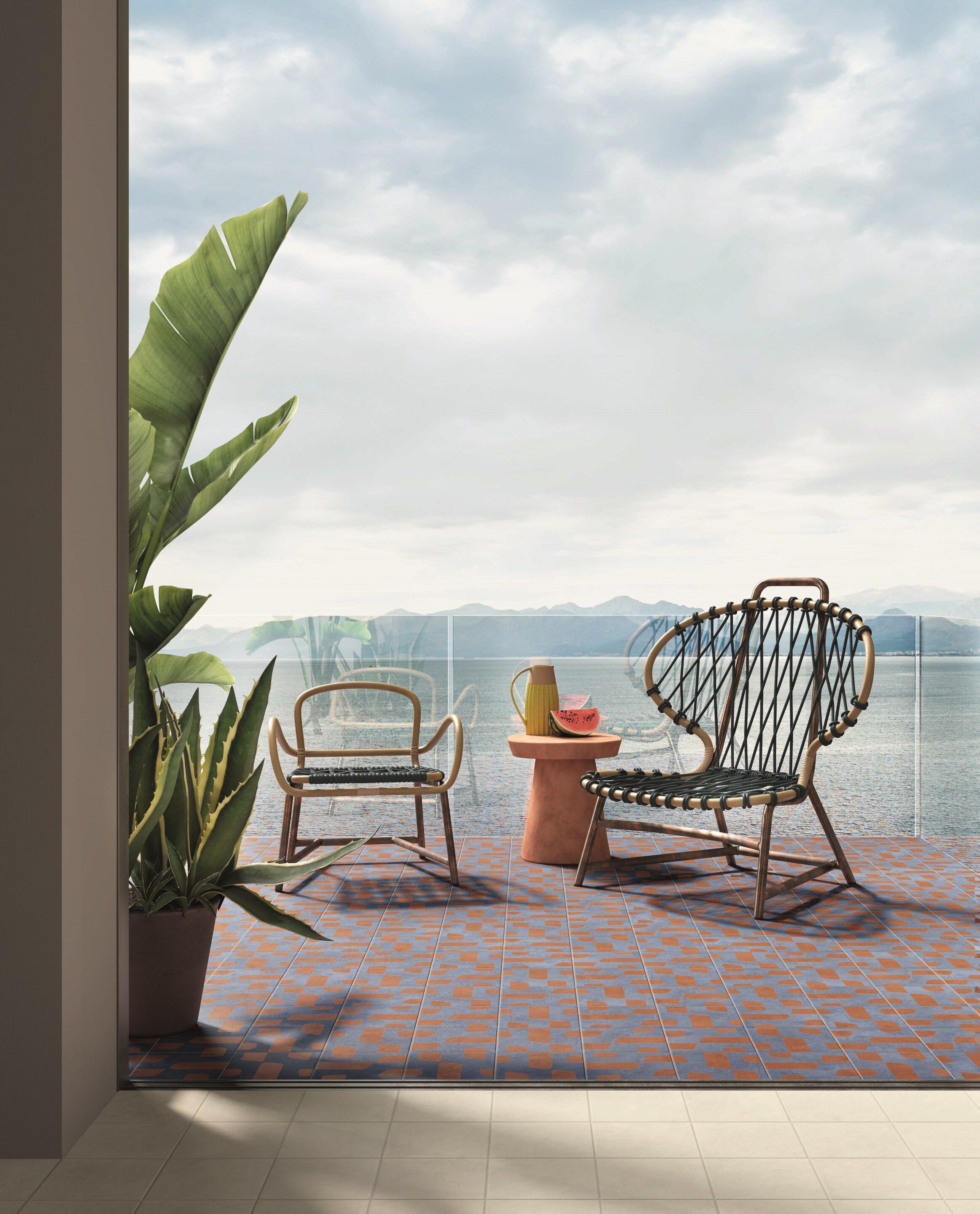 Крытый и открытый глазурованный керамогранит / напольное покрытие CERAMICA DEL CONCA TERRE GARZATE ARCH-00070190 - Вид №3