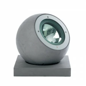 Напольный светильник уличный фиброцемента 39х37 см серый Beluga Stone D57C0330 FABBIAN ЭЛИТНЫЕ 00-3882385 Серый