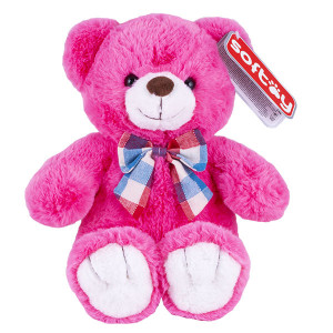 C1716422-4 Медведь розовый 30 см SOFTOY
