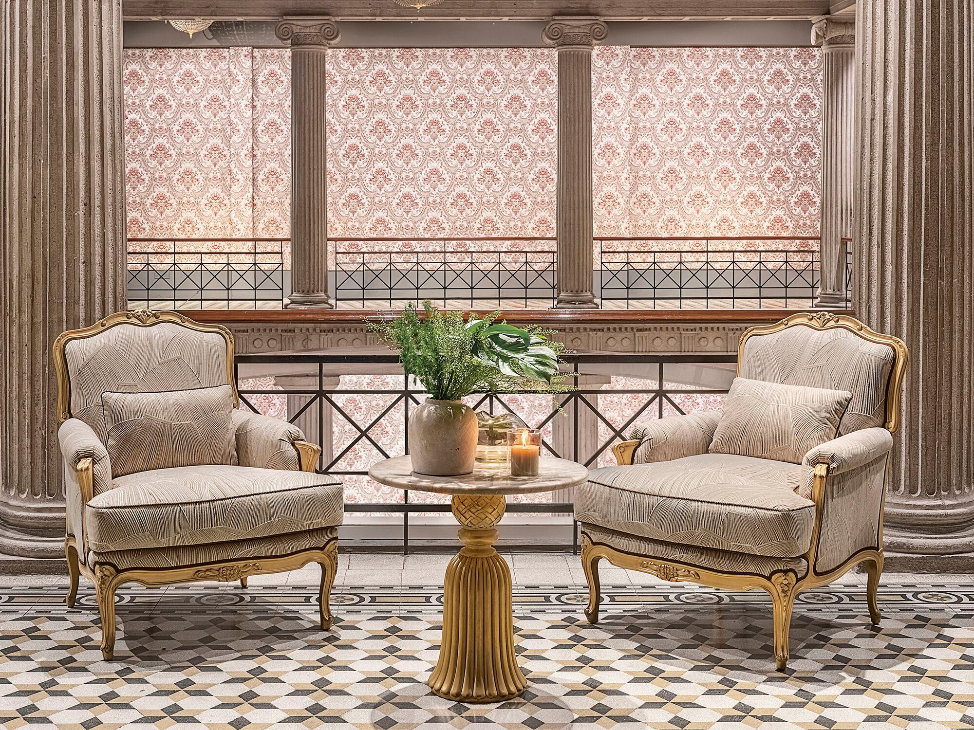 Тканевое кресло bergère с подлокотниками Bellotti Ezio Charming ARCH-00023246 - Вид №5