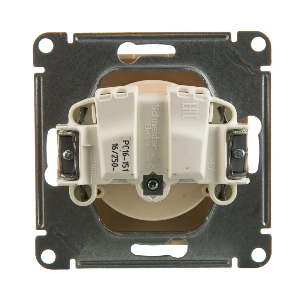 Розетка Schneider Electric W59, защитные шторки, цвет слоновая кость STLM-2146941 - Вид №1