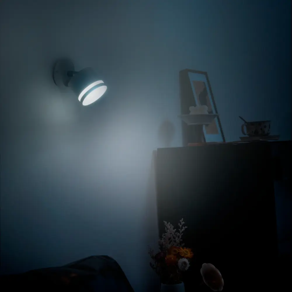 Светильник бра настенный Schaffner Talco цвет белый STLM-2100885 - Вид №10