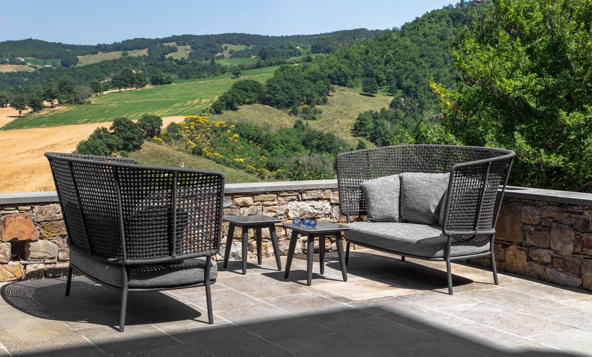 Квадратный садовый столик Talenti Moon Alu ARCH-00060676 - Вид №1