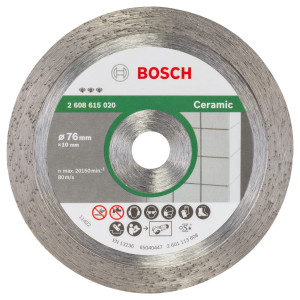 Диск алмазный по керамике Bosch, 76x10 мм BOSCH PROFESSIONAL