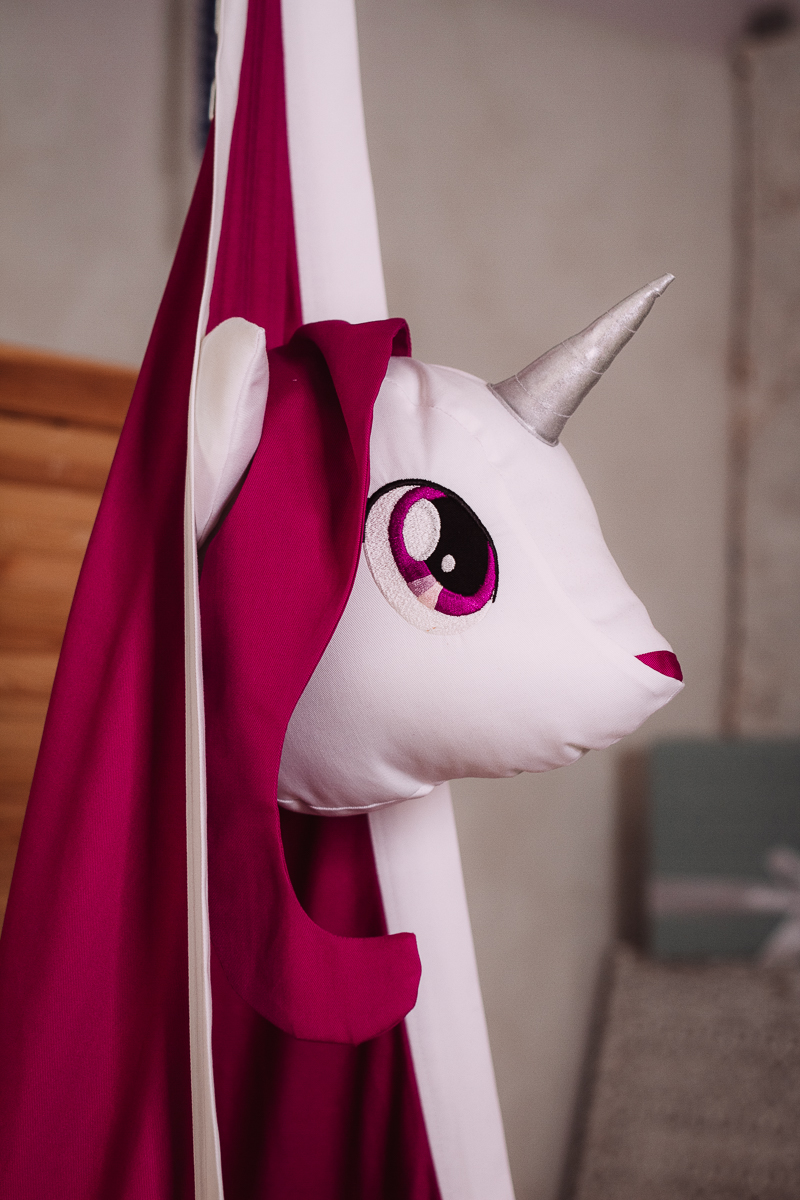 Подвесное кресло-кокон "Единорог" ПОКАЧАЙКА  326707 Розовый Santreyd  - Вид №2