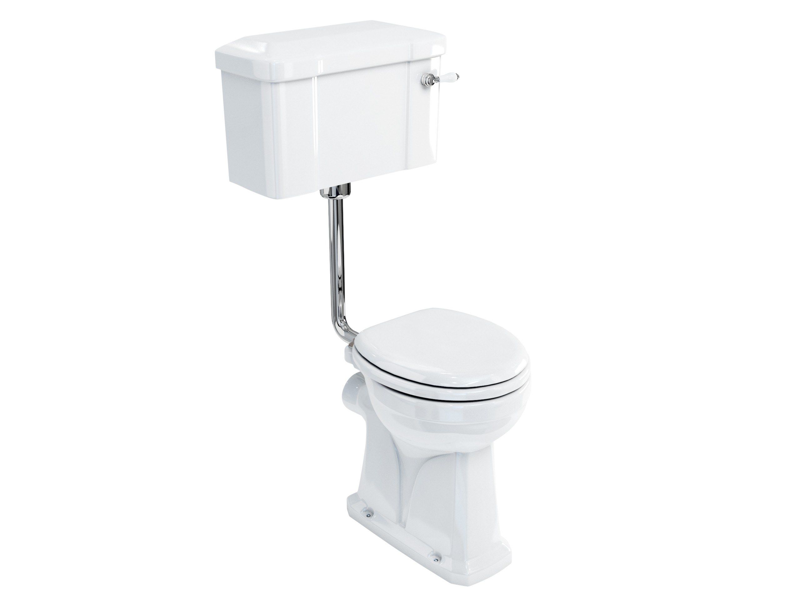 Туалет в оконном шкафу с напольной внешней кассетой Burlington ARCH-00138602 - Вид №1