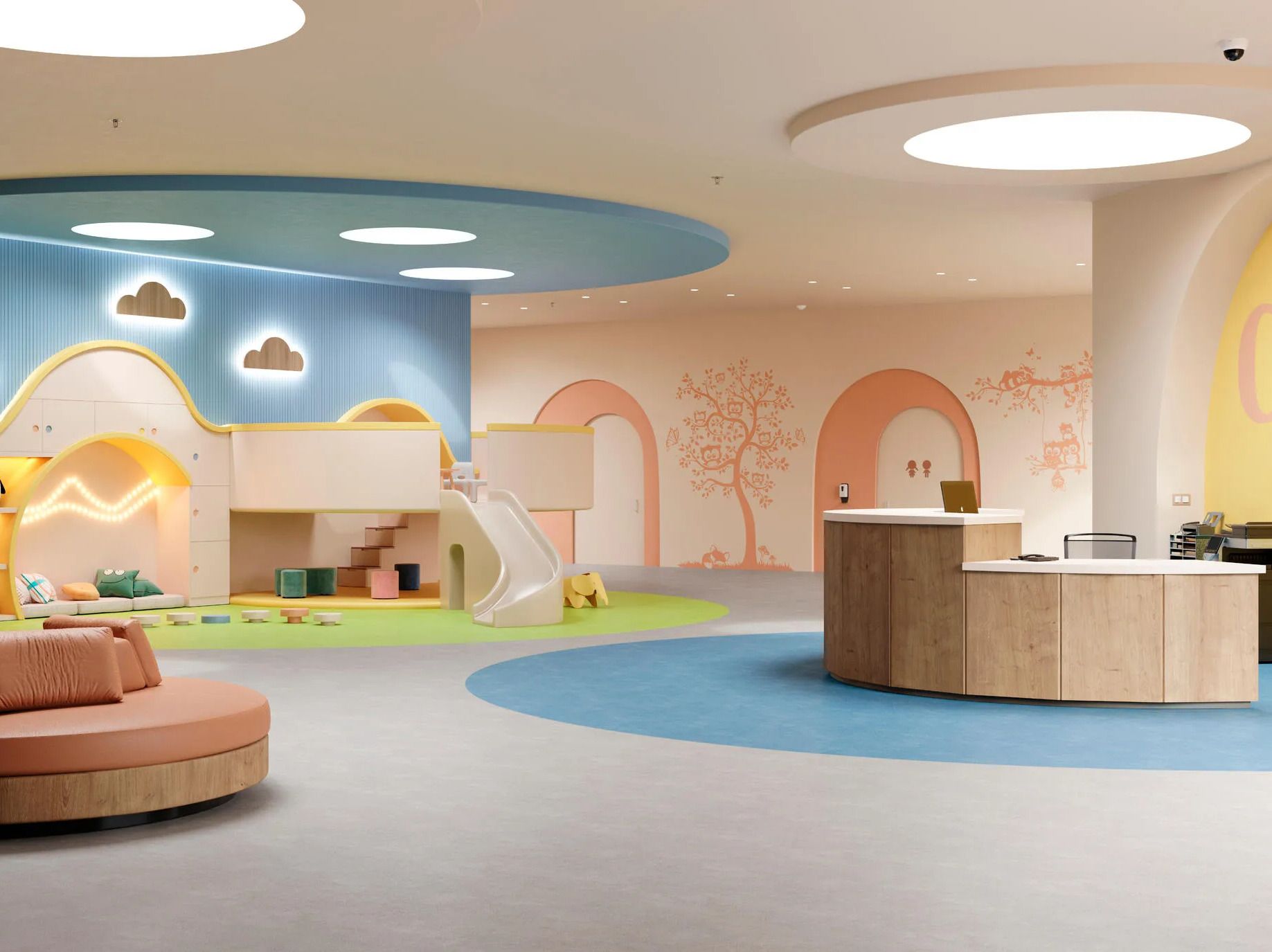 Нескользящий виниловый пол с эффектом ткани BEAUFLOR Phoni-Xtreme ARCH-00006319