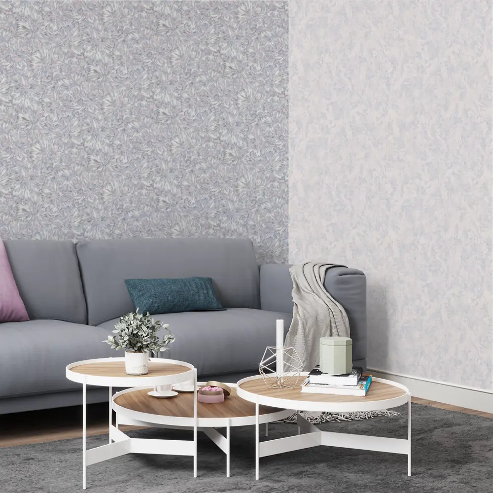 Обои флизелиновые Palitra Life Madeira сиреневые 1.06 м PL71707-56 STLM-2023281 - Вид №3