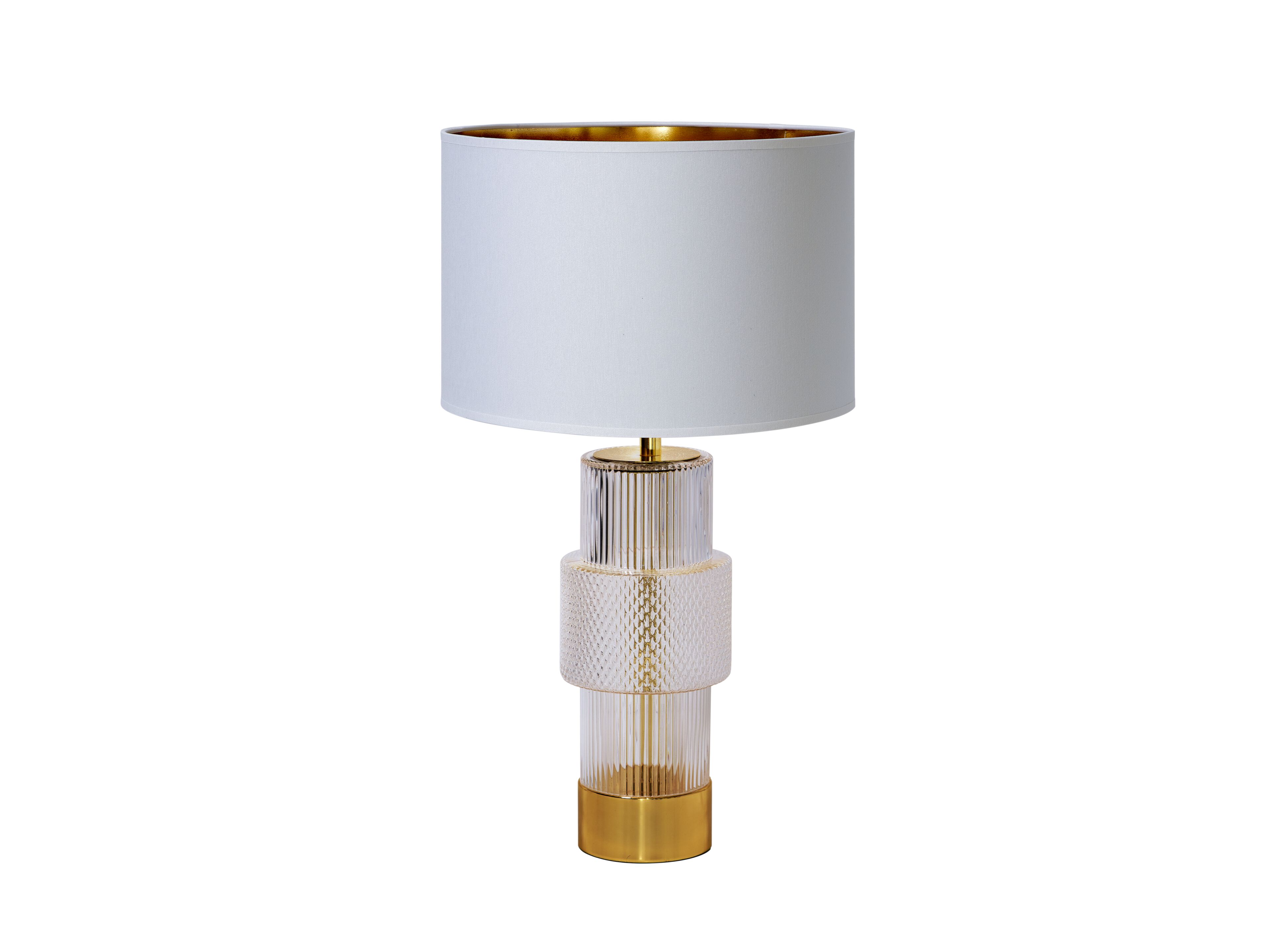 Настольная лампа из стекла и ткани K-Lighting BAST ARCH-00144067