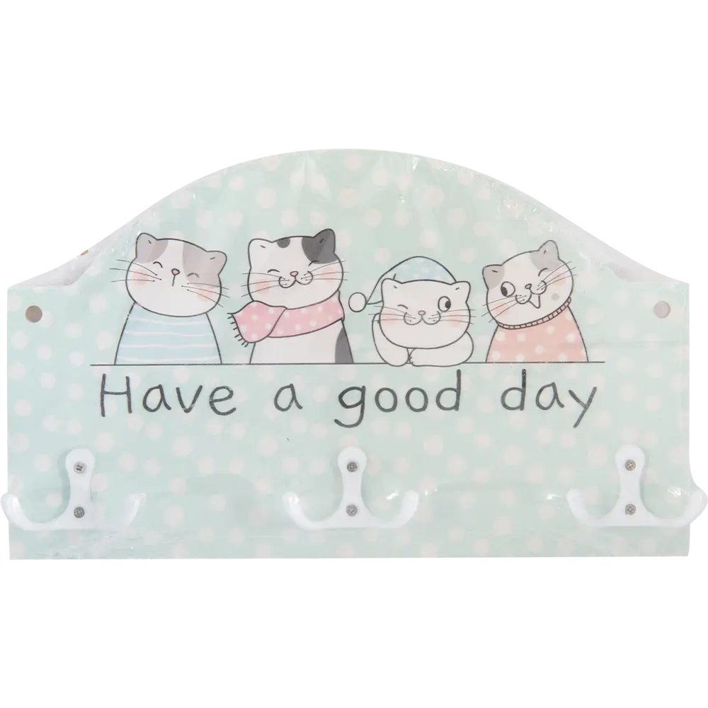 Ключница К1 Котики, дерево Santreyd STLM-2105936 - Вид №4