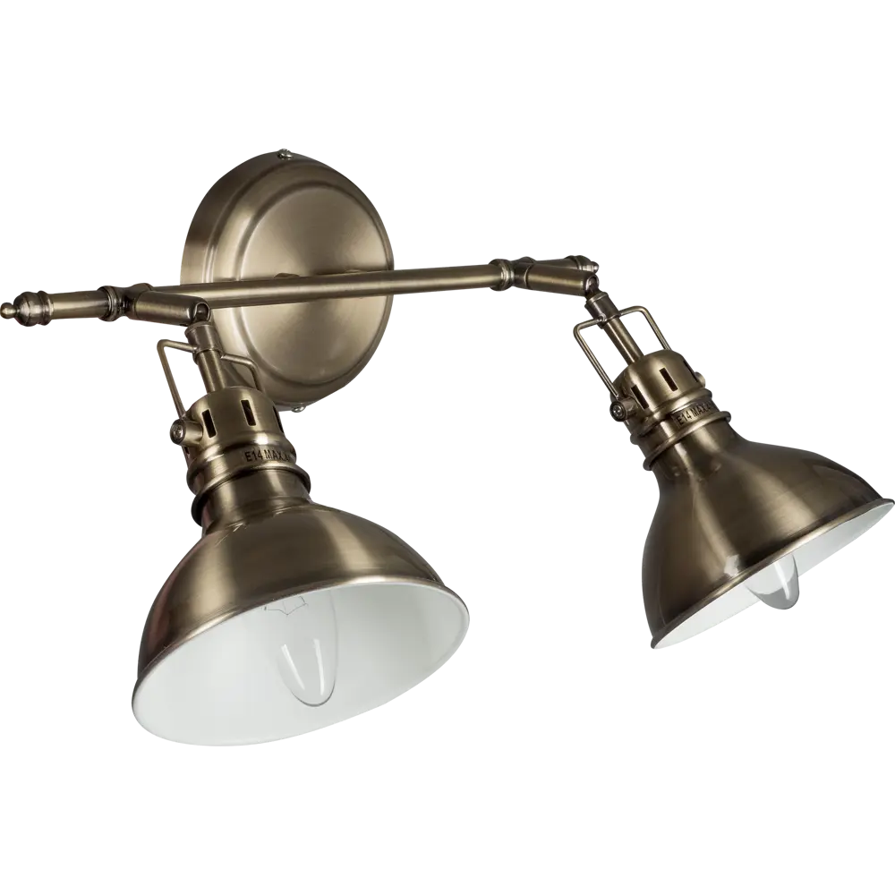 Спот Maruk 2 лампы 4 м² цвет бронза Arte Lamp STLM-2154282