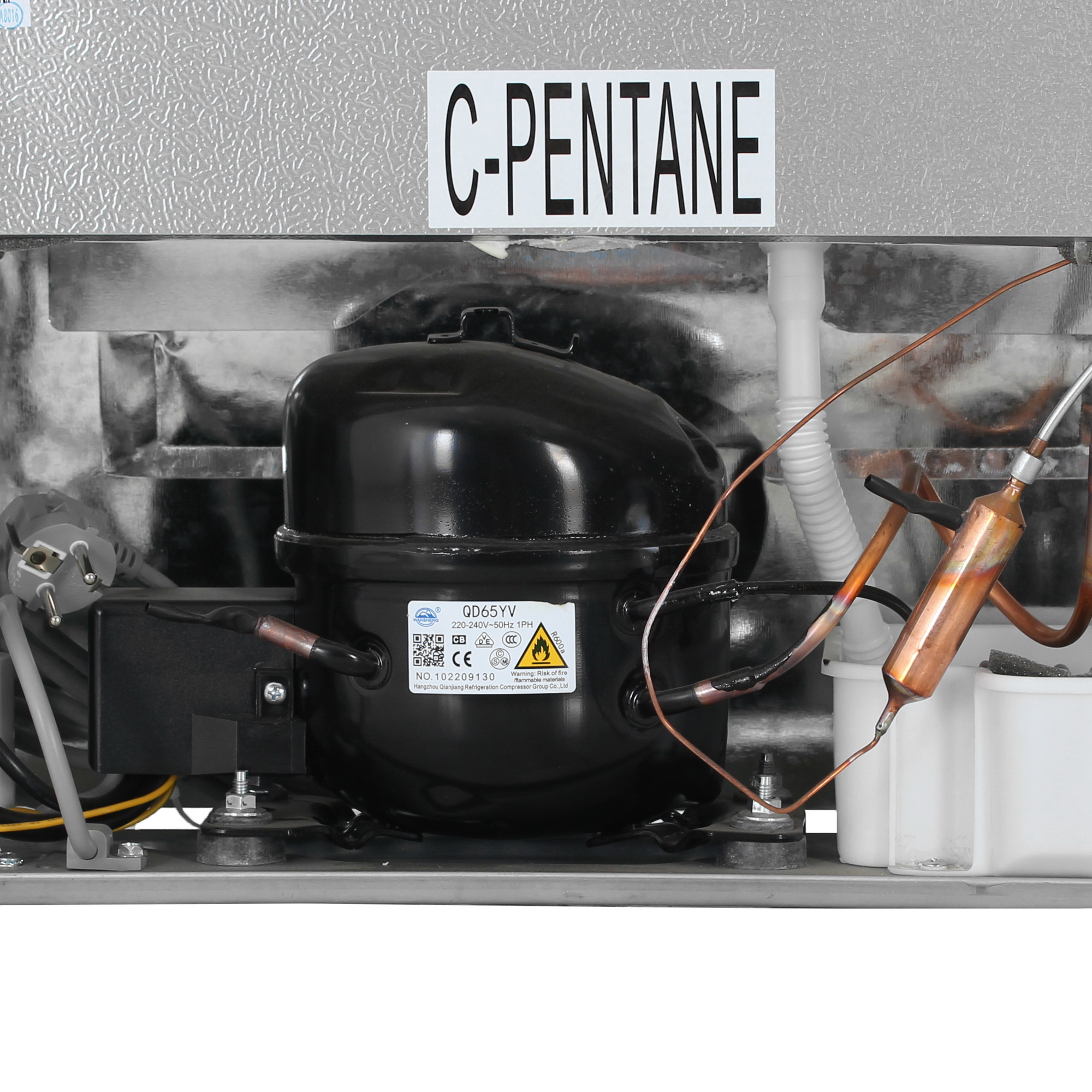 9194085 Холодильник с морозильником   WILLMARK RFN-365NFX серый STDN-0085470 - Вид №12