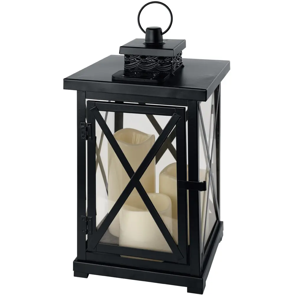 Светильник на солнечных батареях светодиодный «Фонарь» 3x0,06 Вт Eglo STLM-2043855 - Вид №1