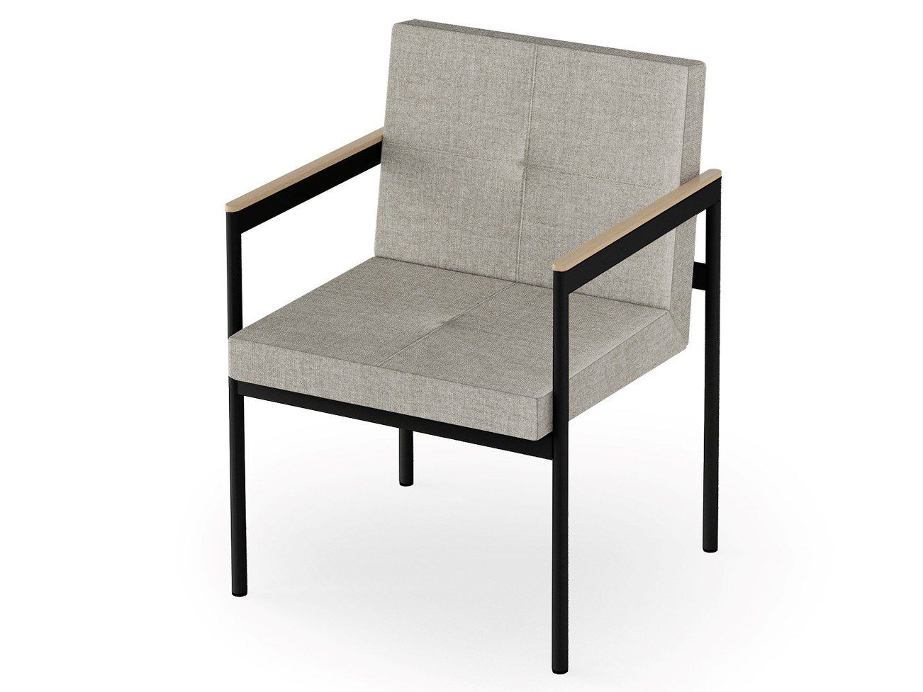 Мягкий тканевый стул с подлокотниками SCHNEEWEISS interior Dacor ARCH-00101399 - Вид №3