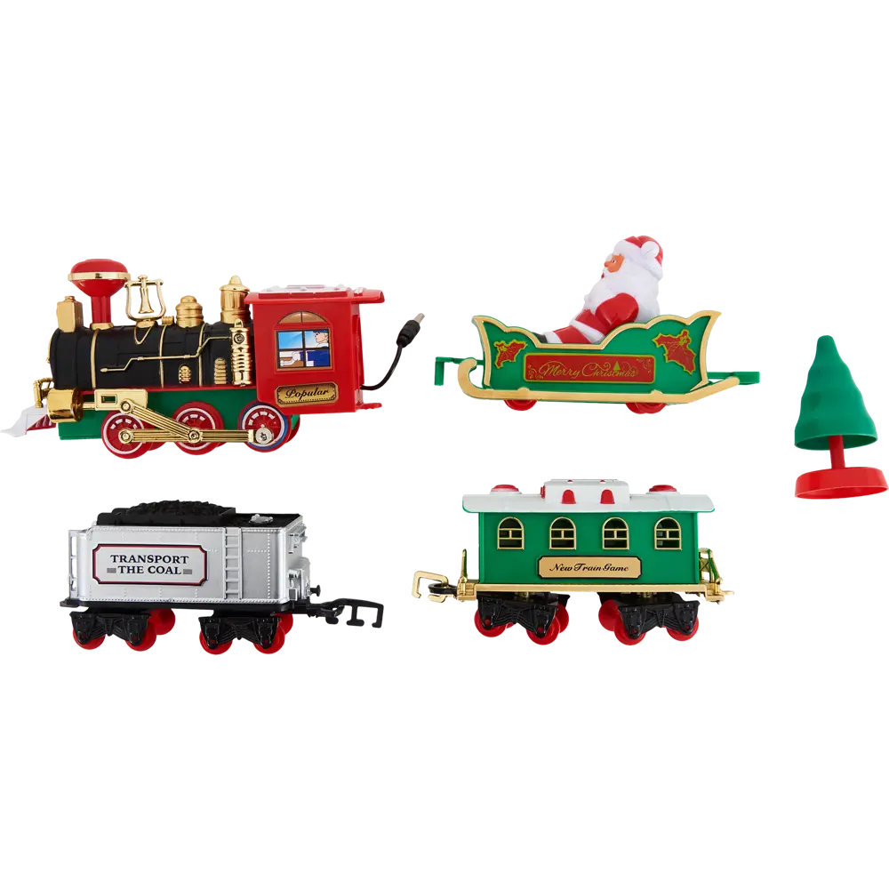 82837595 Новогодняя декорация "Поезд" h9 см STLM-1504060 Santreyd  - Вид №1