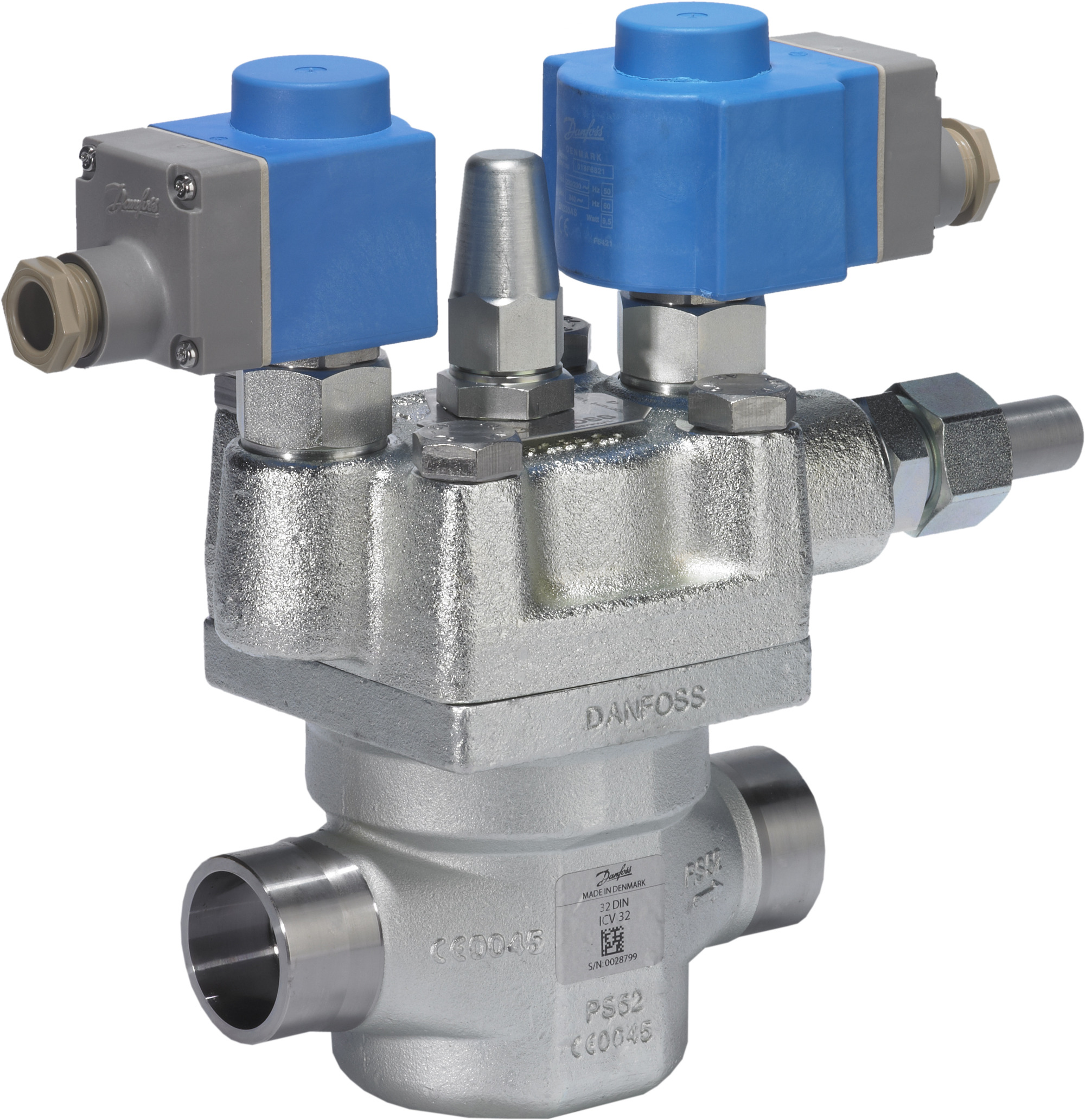 Danfoss ICLX — двухступенчатые клапаны ICLX 50 (D 50) Клапан соленоидный 027H5040  - Вид №2