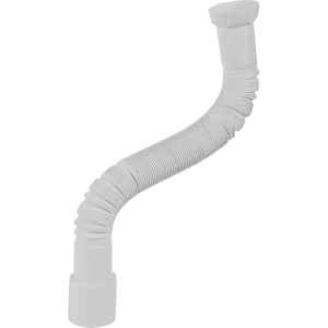 Труба гофрированная Wirquin с гайкой 1"x1/2"x40/50x800 мм