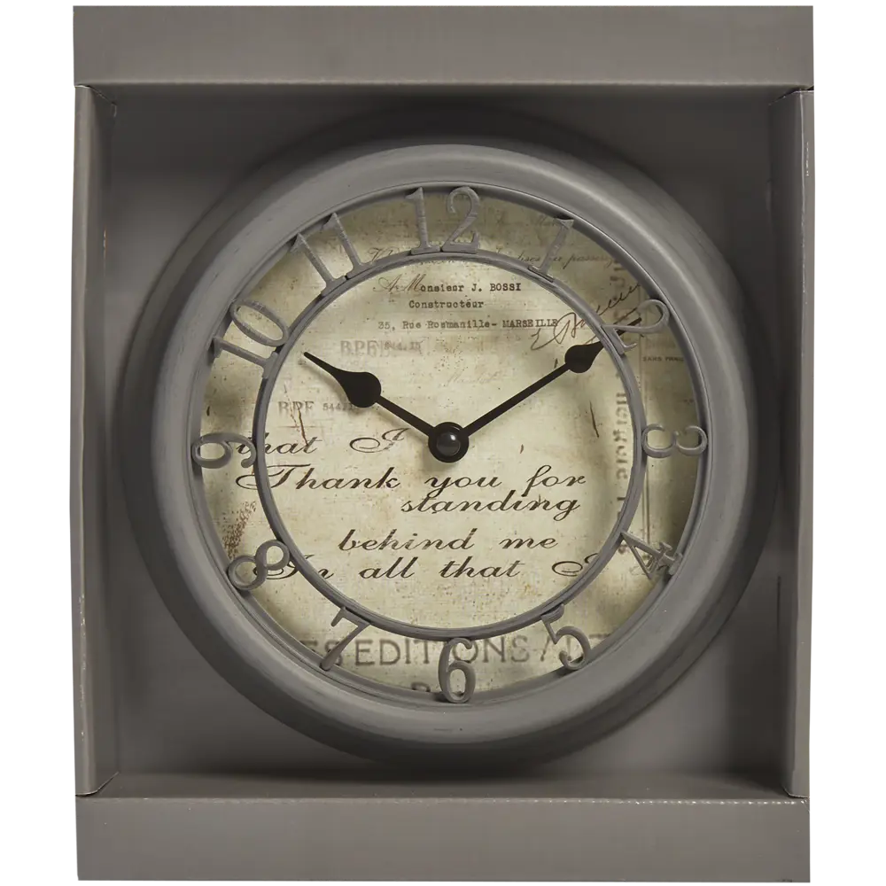 Часы настенные Romance 21.5 см Atmosphera Romancr STLM-2020852 - Вид №3