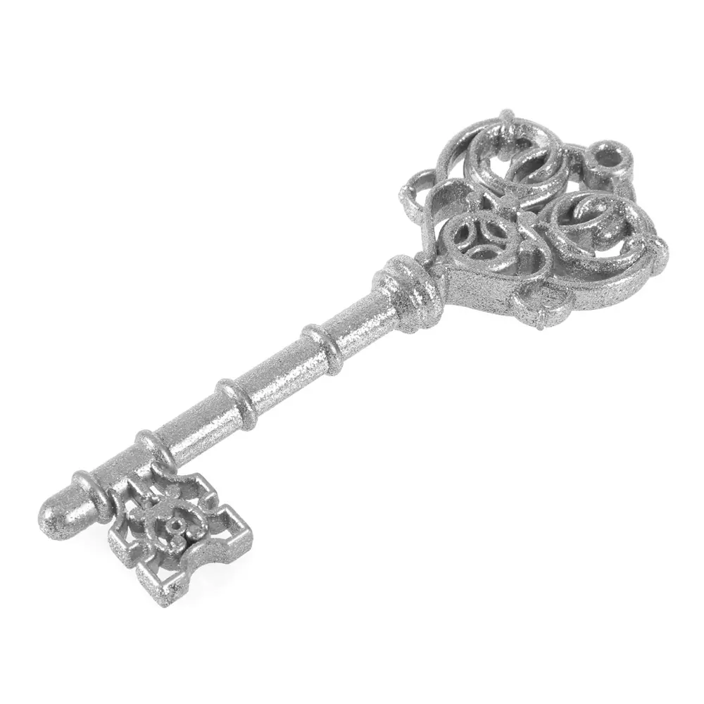 84884203 Новогоднее украшение Ключик 15x6 см цвет серебро STLM-1416060 Santreyd  - Вид №2