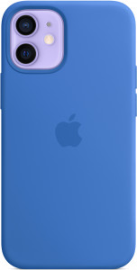 MJYU3ZE/A Iphone 12 mini silicone case with magsafe - capri blue Apple