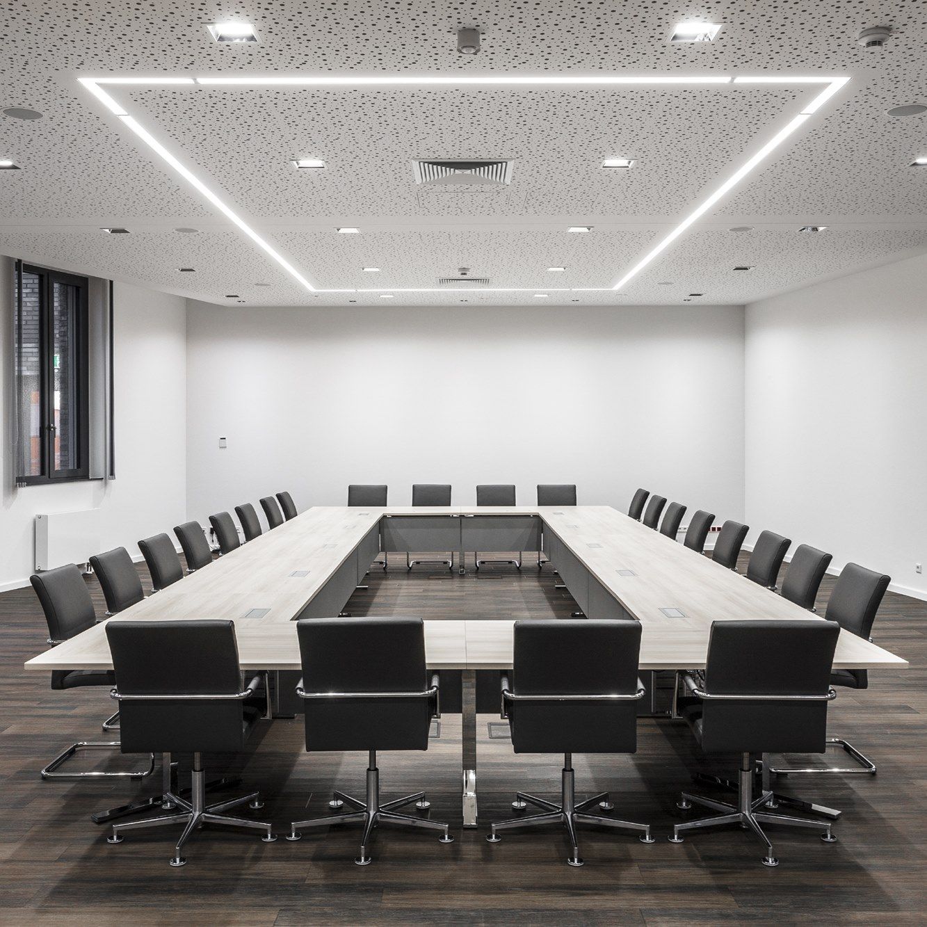 Деревянный модульный стол для совещаний Spiegels .intra ARCH-00097854 - Вид №9