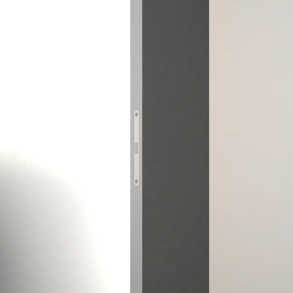 Дверь межкомнатная скрытая левая (на себя) Invisible 80x230 см эмаль цвет Белый с замком 86586826 STLM-2210017 Santreyd  - Вид №3
