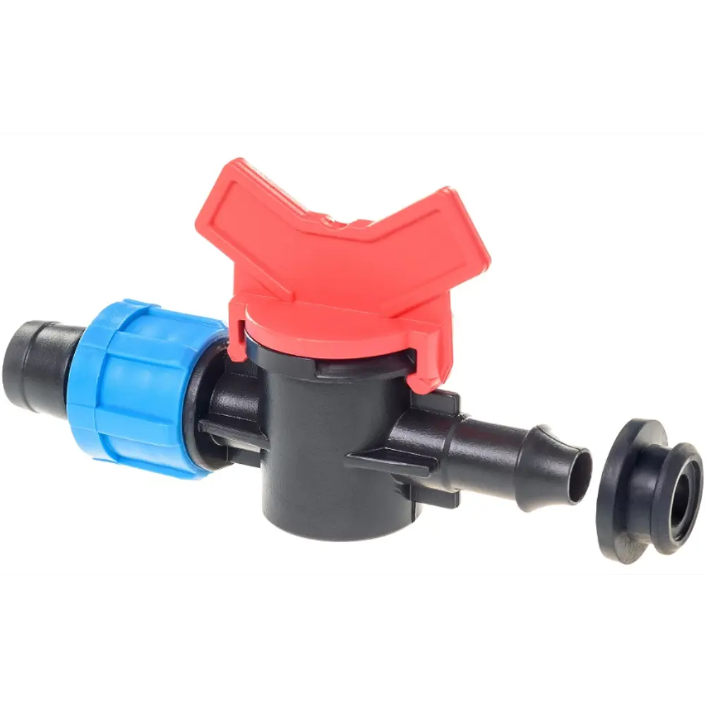 Кран стартовый для ленты капельного полива MasterProf ДС.060090 пластик STLM-2092395