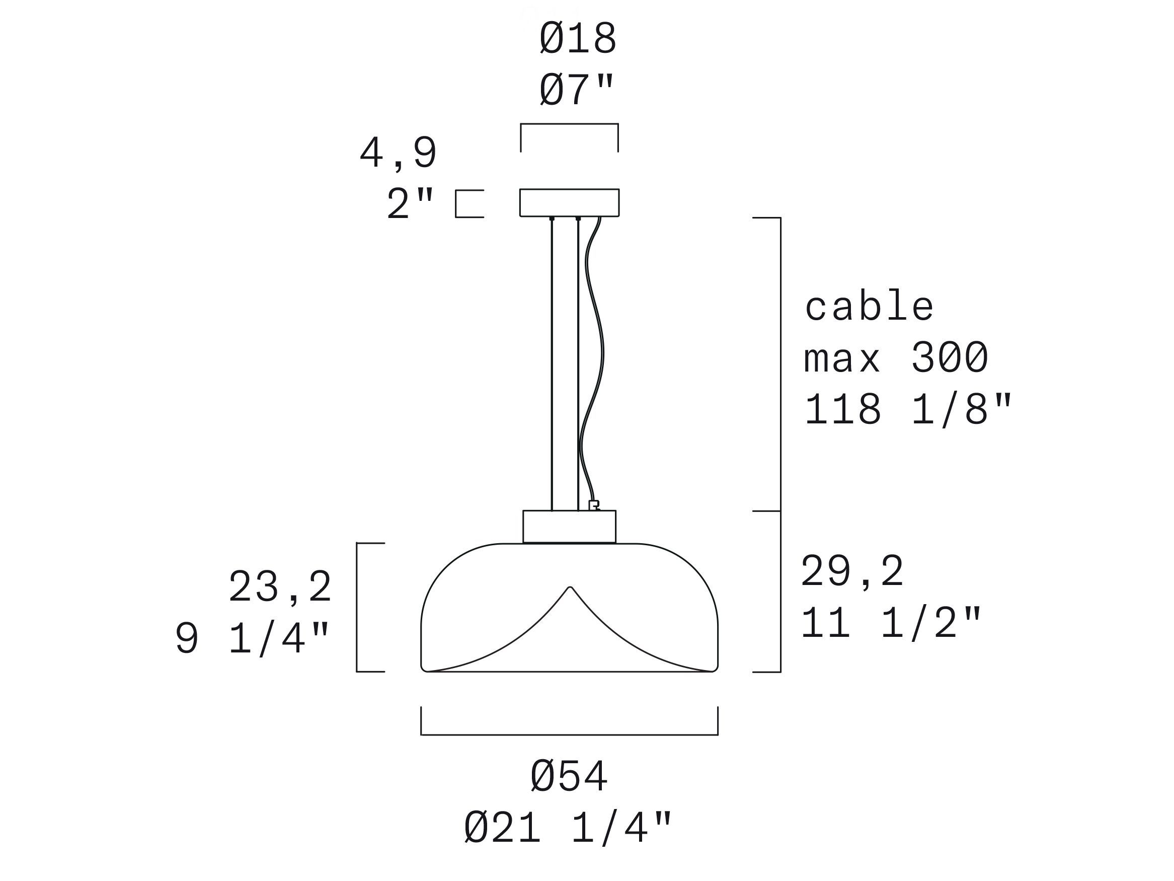 Выдувное стекло светодиодный подвесной светильник Leucos Aella ARCH-00082655 - Вид №10