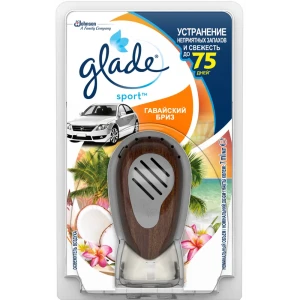 Освежитель воздуха для автомобиля Glade «Гавайский бриз»