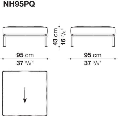 Садовый диван B&B Italia Outdoor Nooch ARCH-00068849 - Вид №26