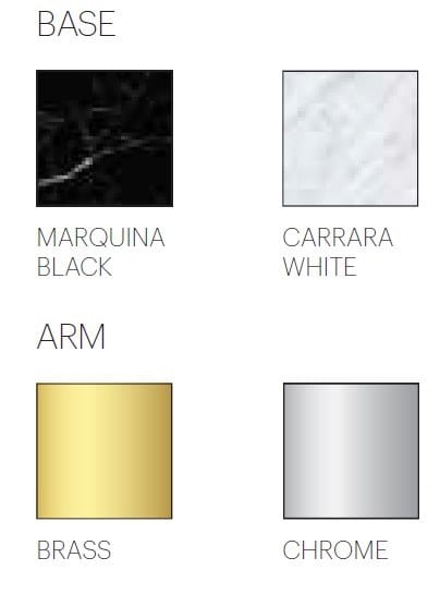 Мраморная светодиодная настольная лампа Pablo Designs T. O ARCH-00114842 - Вид №8