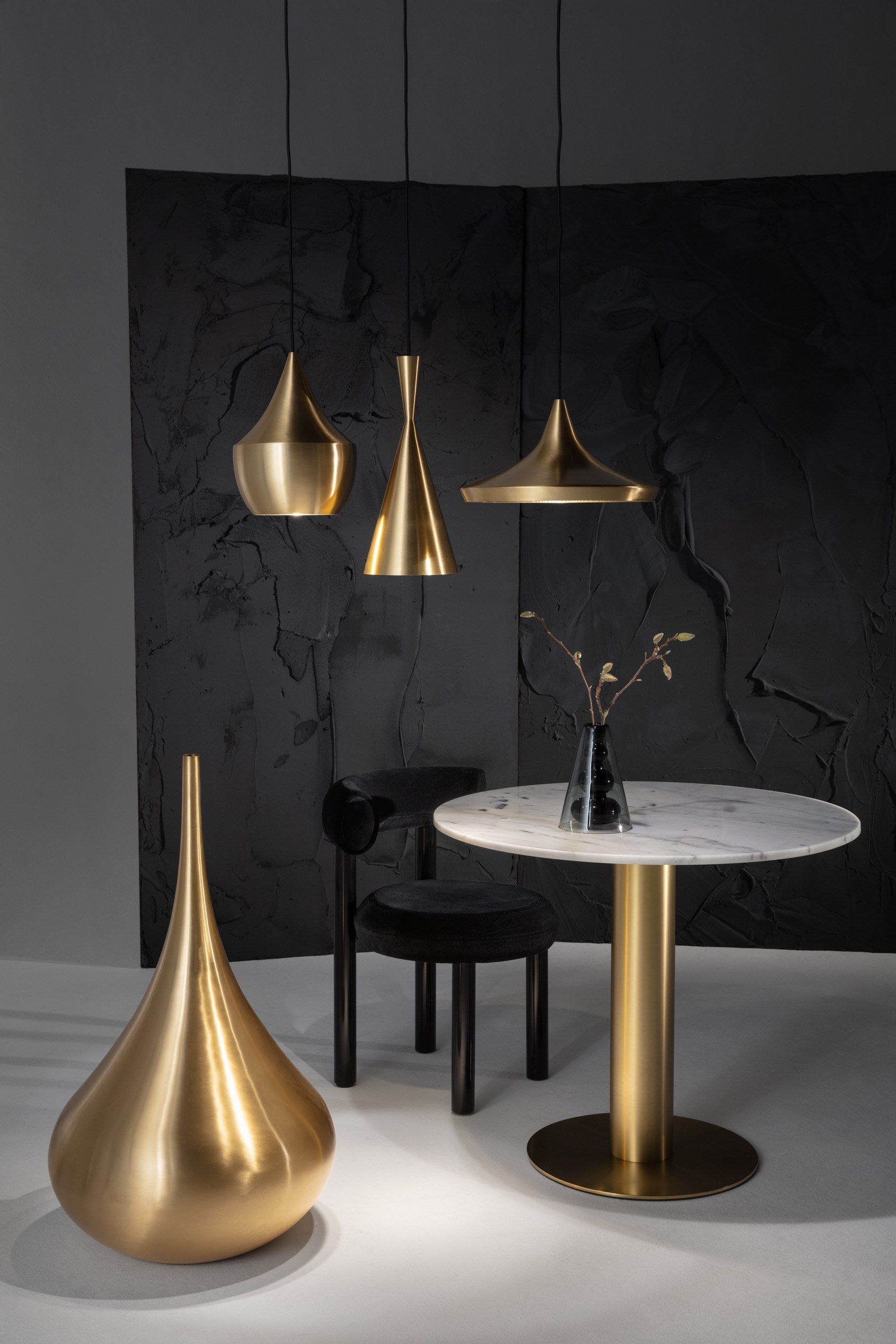 Латунный светодиодный подвесной светильник Tom Dixon Beat ARCH-00058572 - Вид №12
