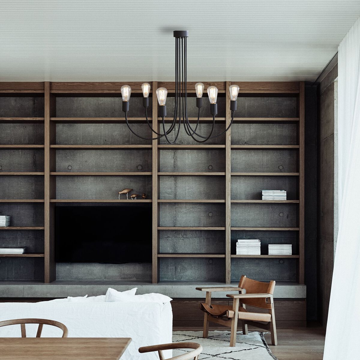 Светодиодный потолочный светильник с фиксированной рукояткой WayPoint люстра ARCH-00005172 - Вид №1