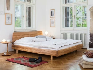 Artisan Двуспальная кровать из массива дерева Fin