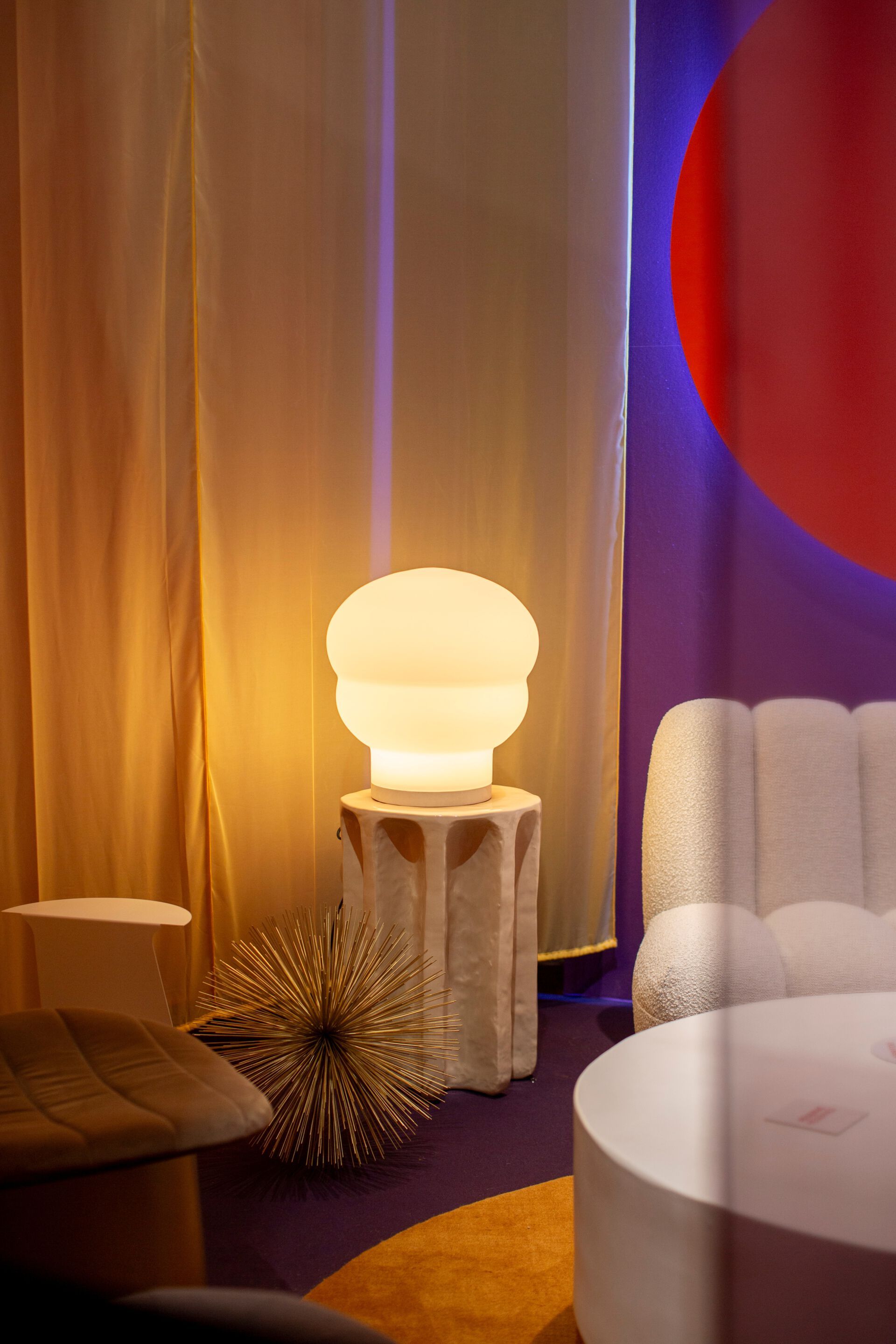 Круглый керамический журнальный столик pulpo Chouchou ARCH-00005283 - Вид №3