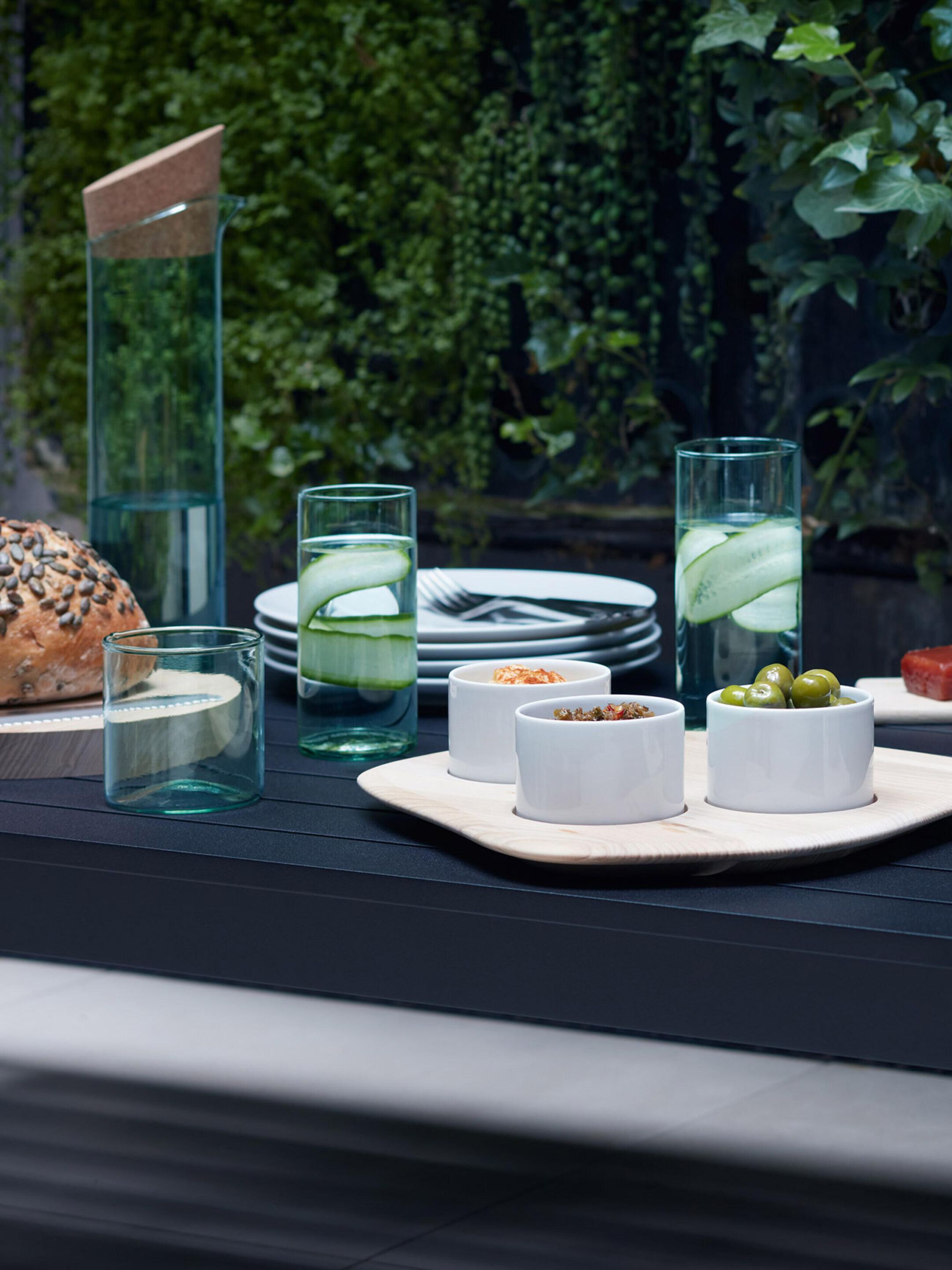 Набор для коктейлей из дутого и переработанного стекла - 520 мл LSA Canopy ARCH-00115132 - Вид №3