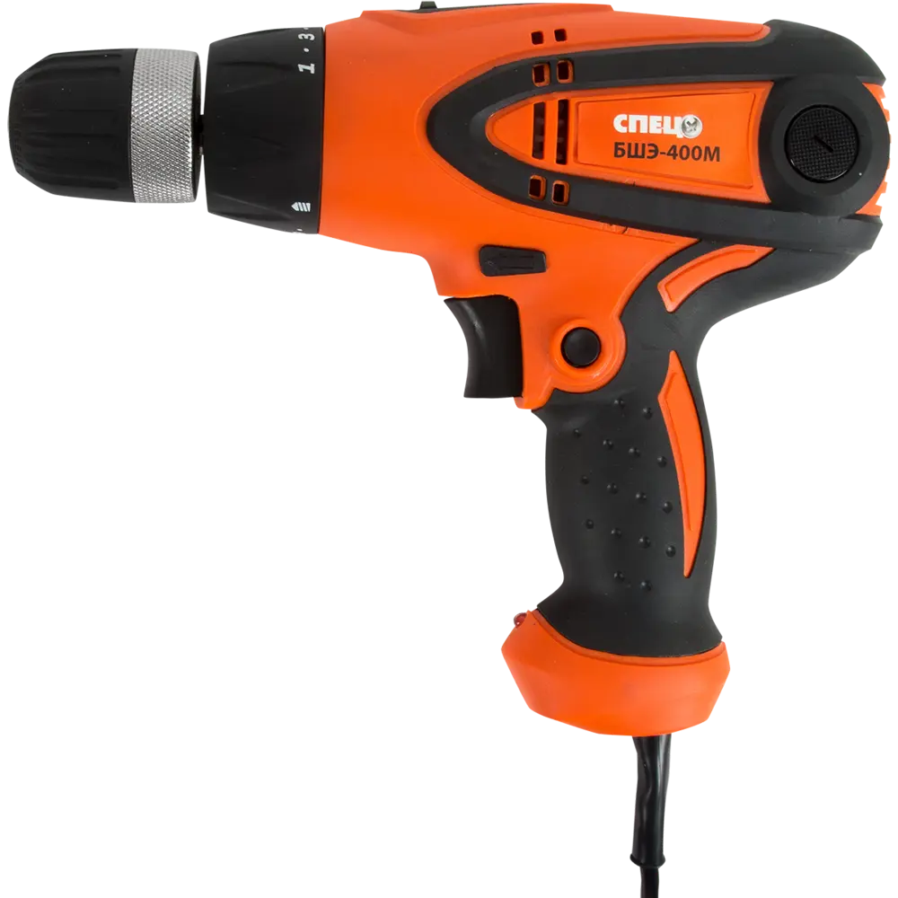 Дрель-шуруповерт сетевая Спец БШЭ-400М, 400 Вт STLM-2109404 - Вид №1