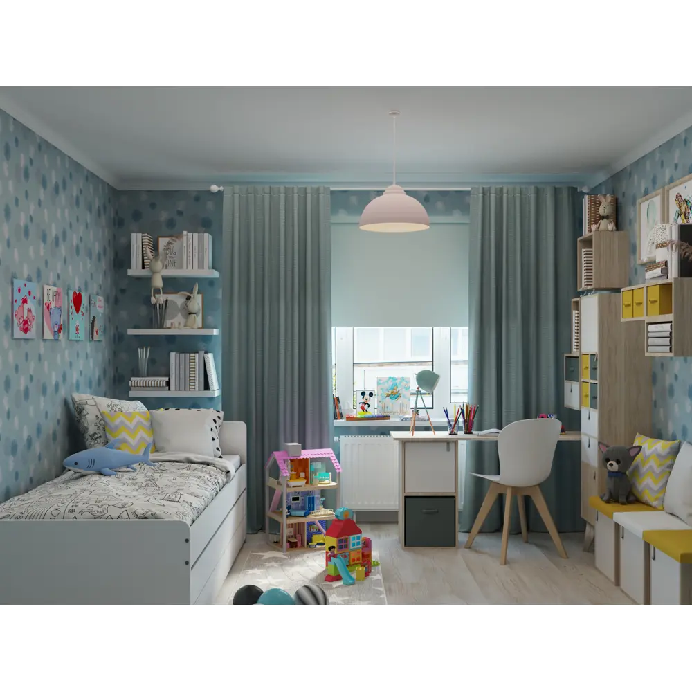 Фасад SPACEO KUB 40х32.2 см, ЛДСП, цвет белый STLM-2195341 - Вид №4