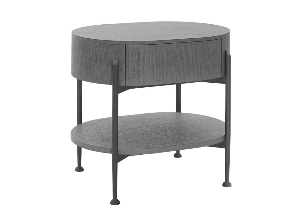 Овальная тумбочка из шпона HC28 maison HOOP ARCH-00123281 - Вид №1