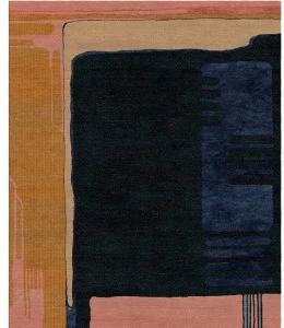 Tapis Rouge Прямоугольный коврик ручной работы из шерсти и шелка Abstraction Tr1748