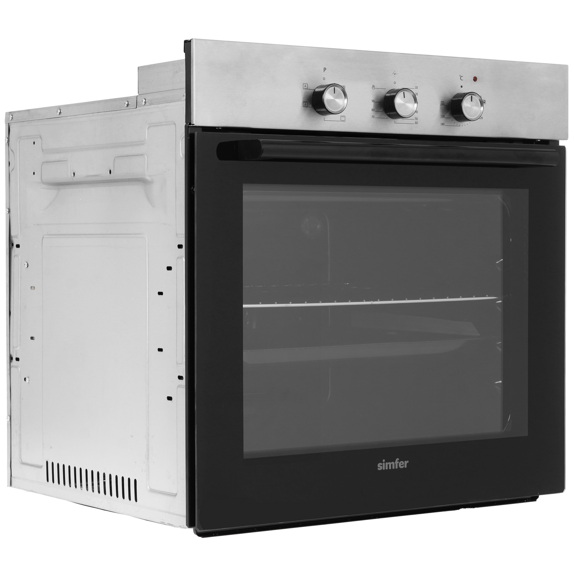 8116395 Электрический духовой шкаф Simfer B6EM16011 черный STDN-0114596 - Вид №1