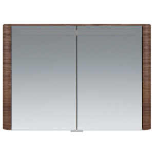 M30MCX1001NF зеркало зеркальный шкаф 100 см с подсветкой орех текстурированная шт AM.PM Sensation