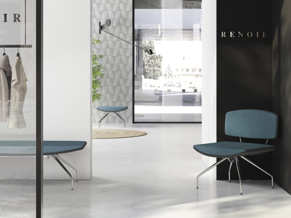 Мягкая скамейка из ткани SITLOSOPHY® Onda ARCH-00059810 - Вид №3