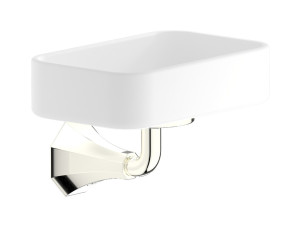 Настенная мыльница WE ARE IB bl001pl Platinum Belmondo