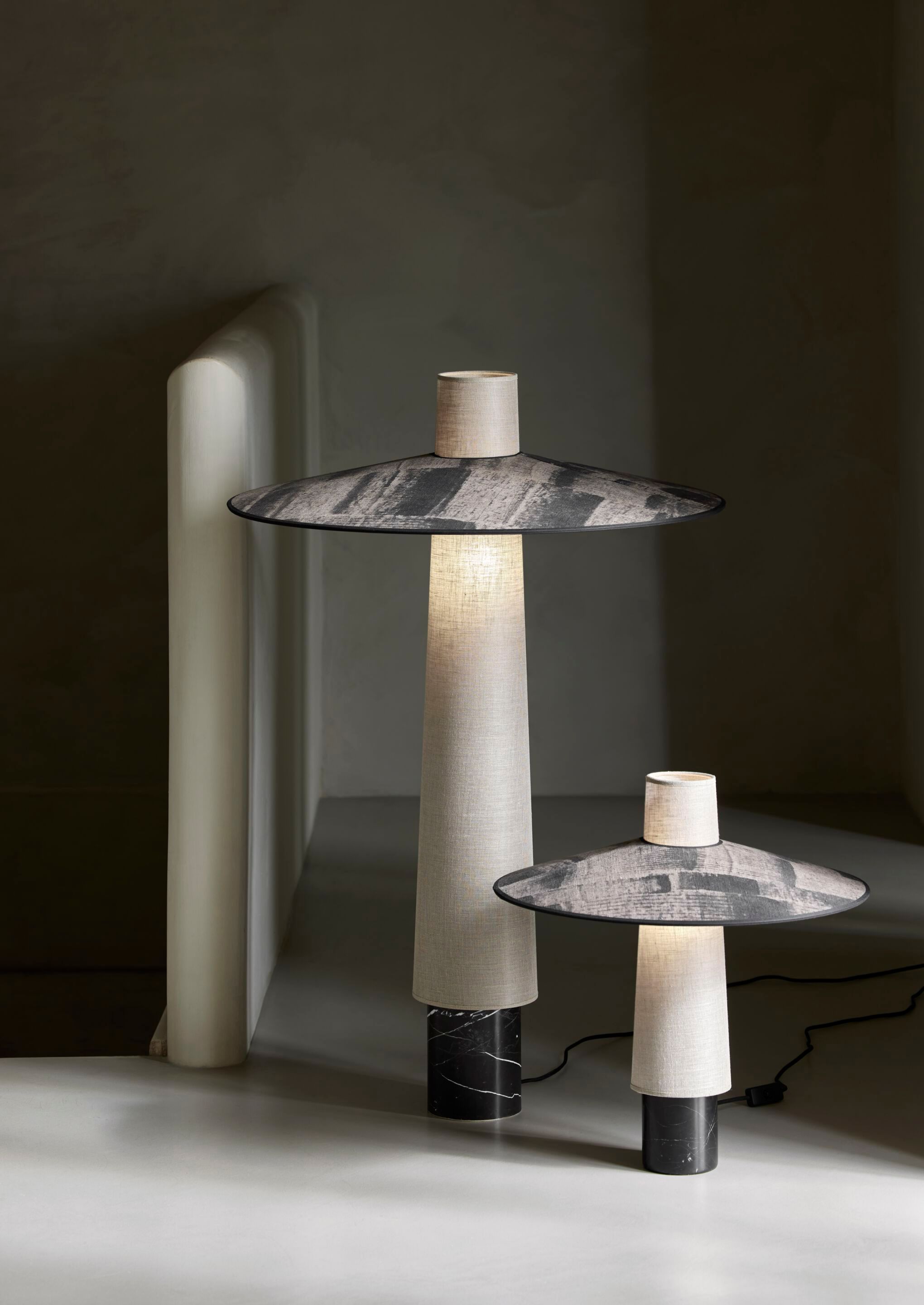 Льняная настольная лампа Forestier Thésée ARCH-00115520 - Вид №9