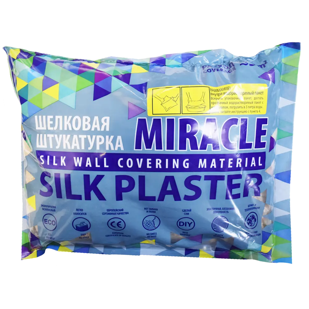 Жидкие обои Silk Plaster Миракл 1013Н 1.5 кг цвет белый 82453436 STLM-2175629  - Вид №1