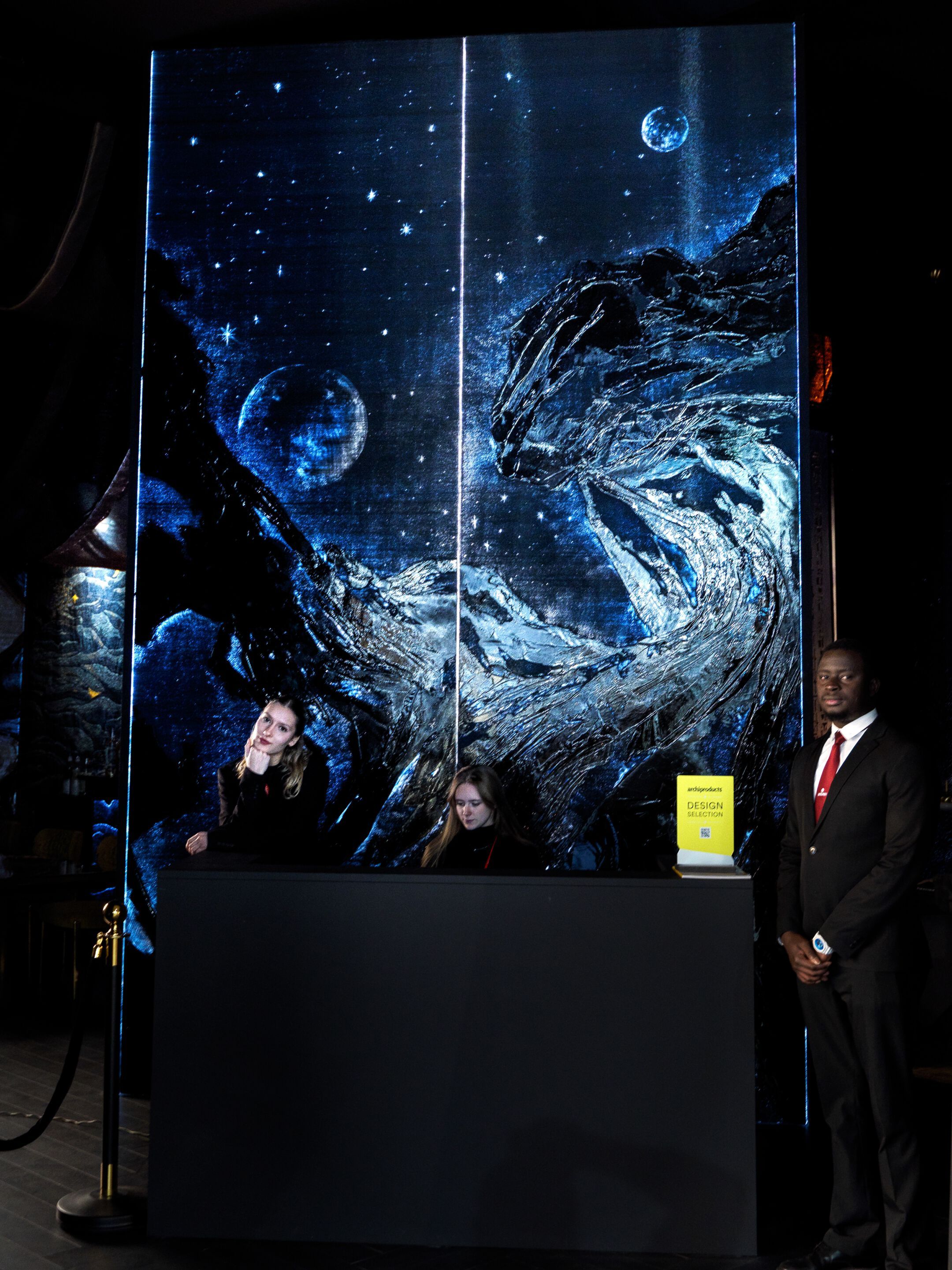 Светящаяся тканевая панель с оптическим волокном DREAMLUX® Pannelli materici ARCH-00149272 - Вид №1