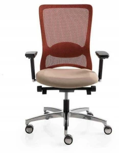 Luxy Сетчатое офисное кресло на 5 спиц с подлокотниками на колесиках Pop