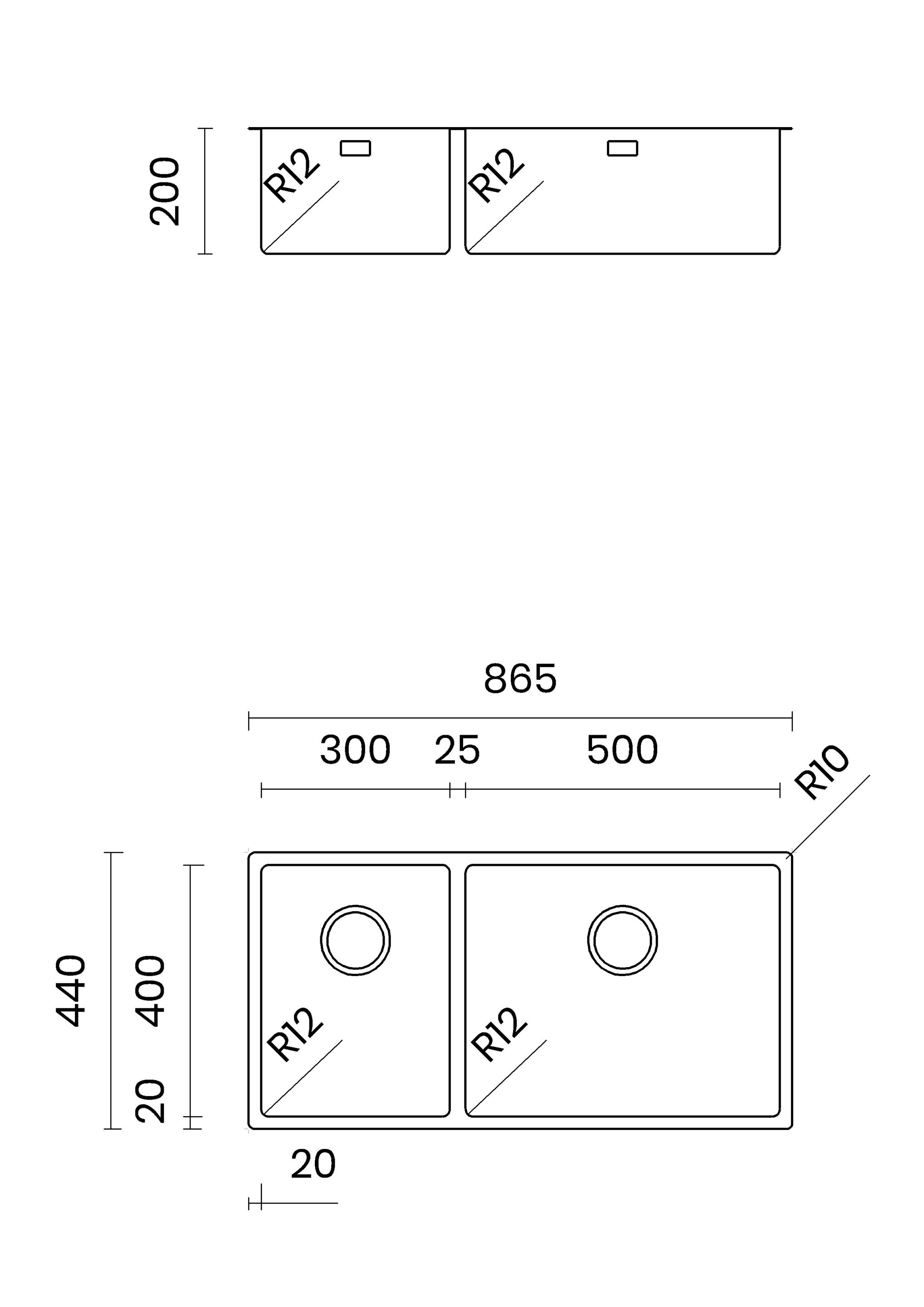 Раковина из нержавеющей стали с одной и половиной ванны TASCA CANOVA ARCH-00084996 - Вид №6