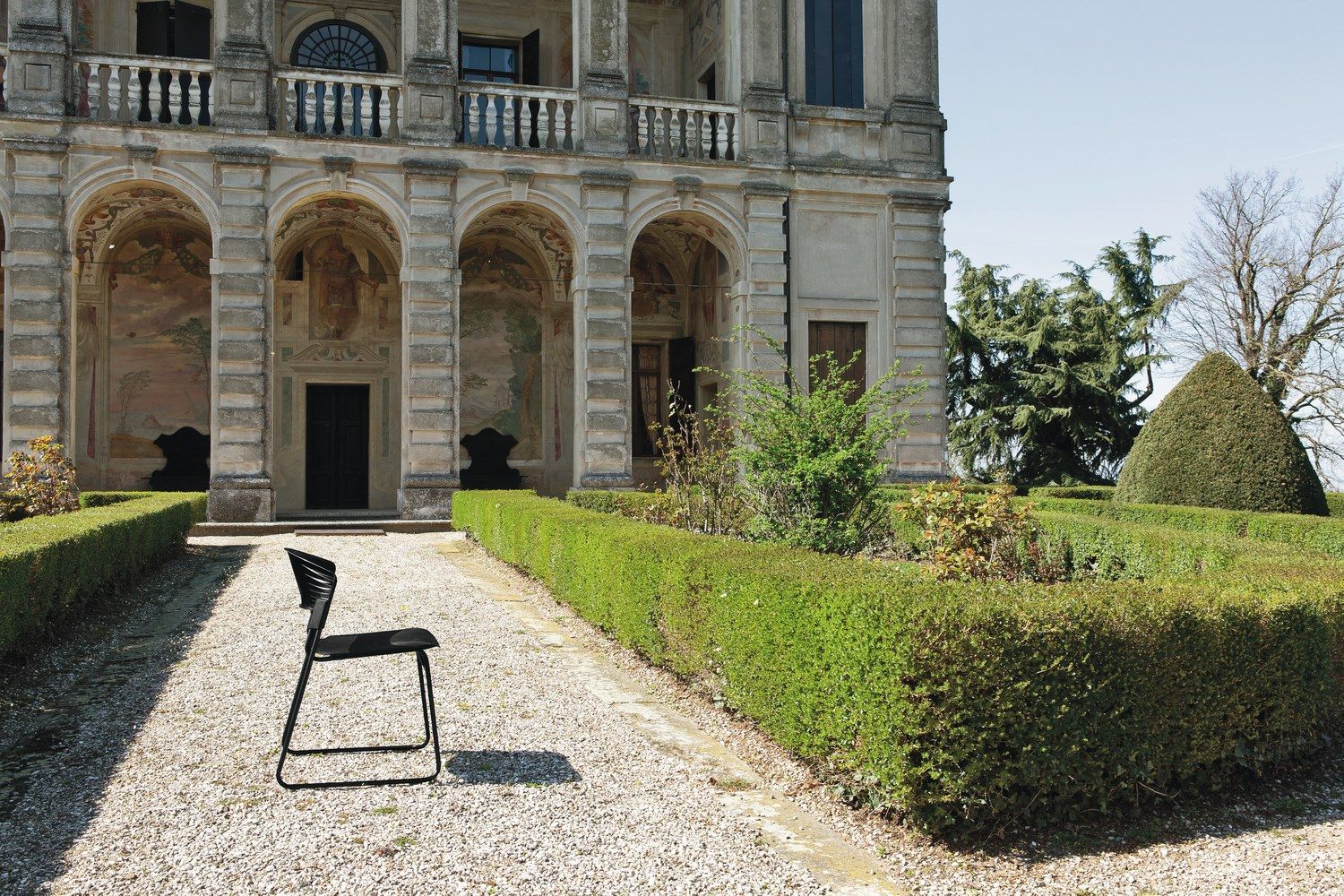 Штабелируемый стул из Biogreen® и стали BBB AGAIN ARCH-00152056 - Вид №9